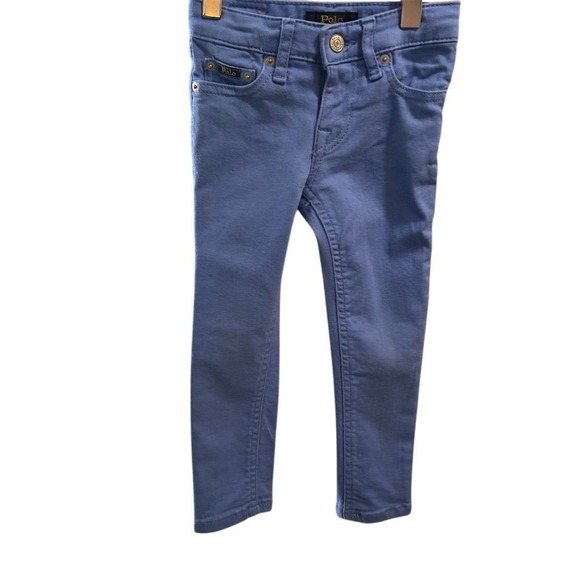 Polo Ralph Lauren Kids 3T Purple Tompkins Skinny Jeans Casual Light Wash Elastic - Picture 4 of 10
